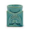 Square Buddha Burner - Soft Turquoise