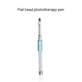 16 Pieces Nail Brush UV Pen Suit (Option: Flat Head UV Pen)