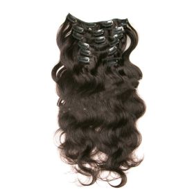 Seven-piece Set Of Clip Live Hair (Option: 24inches)