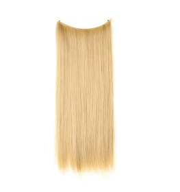 Women's One-piece Adjustable Invisible Straight Multi-color Gradient Hair Extension Fishline (Option: NO.27NO613-22inch)