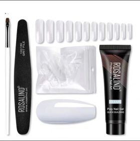 Extension Gel Polish Kit For Manicure Poly Nail Gel Set For (Option: Color2)