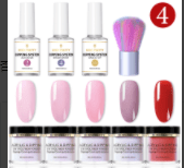 Solid Nail Enhancer Soaked Crystal Powder (Option: Style4)