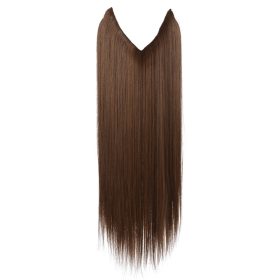 Women's One-piece Adjustable Invisible Straight Multi-color Gradient Hair Extension Fishline (Option: NO.2NO.30-22inch)