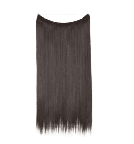 Women's One-piece Adjustable Invisible Straight Multi-color Gradient Hair Extension Fishline (Option: NO.4-22inch)